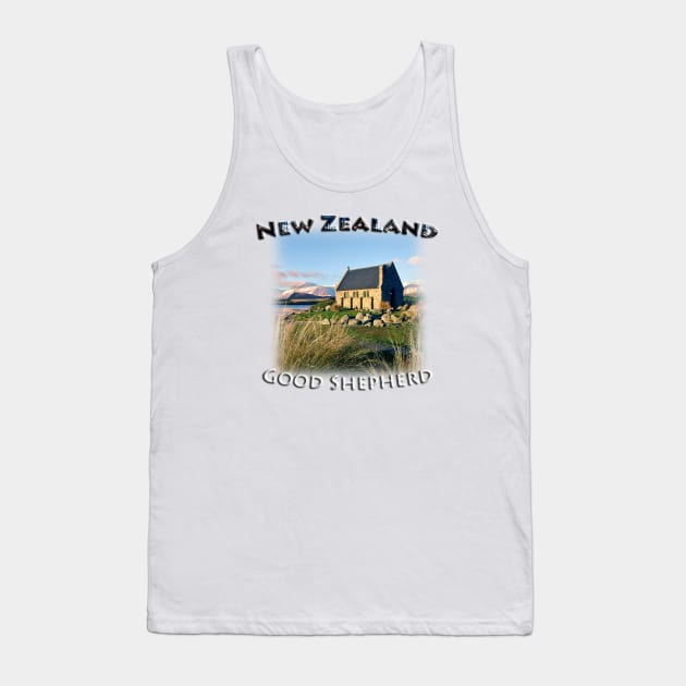 New Zealand - The Church of the Good Shepherd Tank Top by TouristMerch